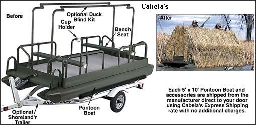 Pontoon Boat Duck Blind Plans