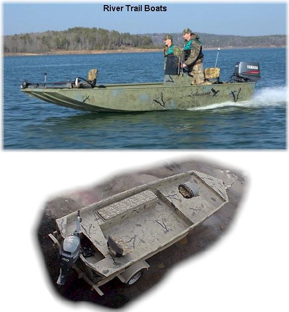 Aluminum Duck Hunting Boats